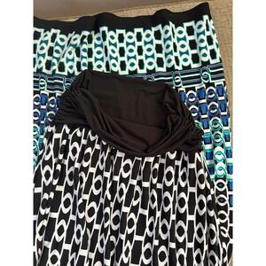 Y2k Apt 9 Maxi  Women's S  Geometric Maxi Skirt Retro Indie Sleeze Boho